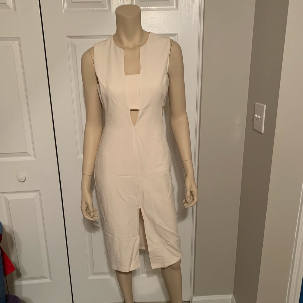 Forever 21 Cream Dress